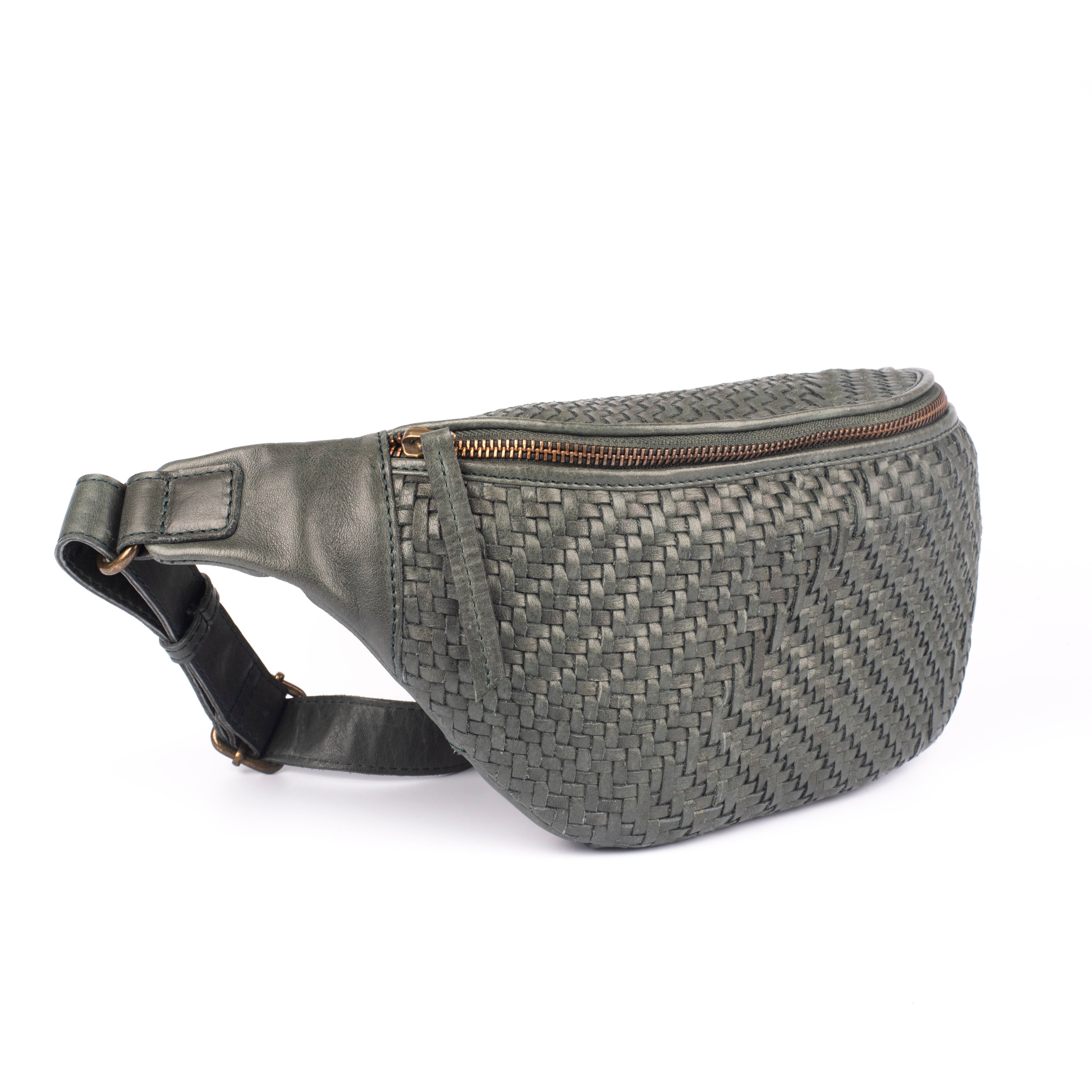 Latitia Washed Leather Fanny Pack