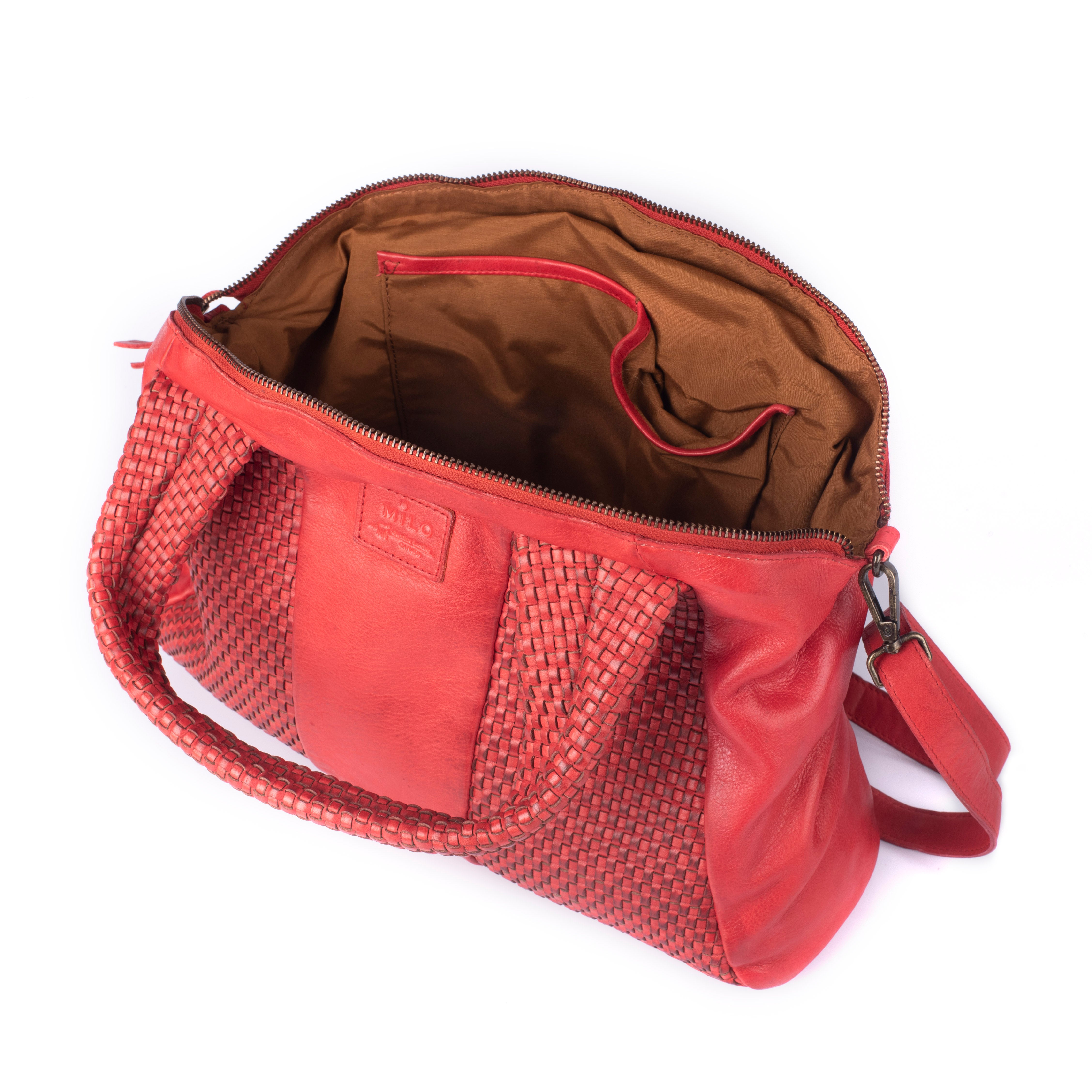 Angela Washed Leather Women's Handbag