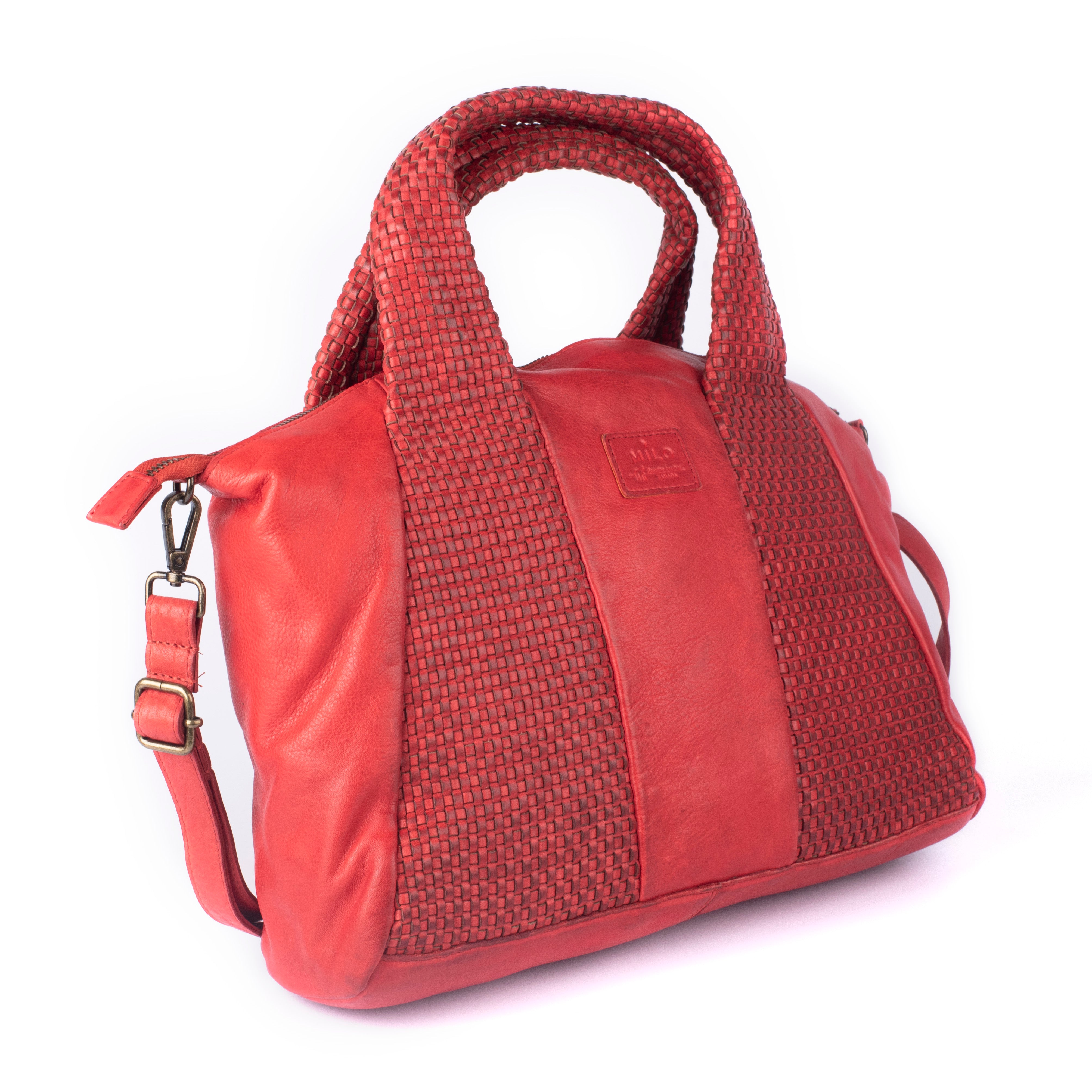 Angela Washed Leather Women's Handbag