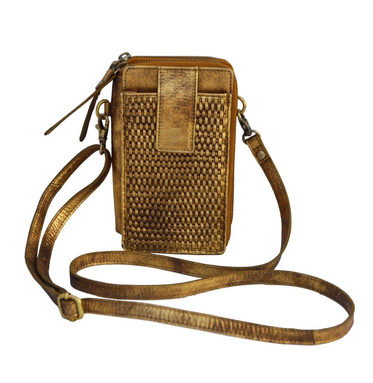 O My Bag Ella Midi Small suede & leather crossbody bag – EcoTwenty